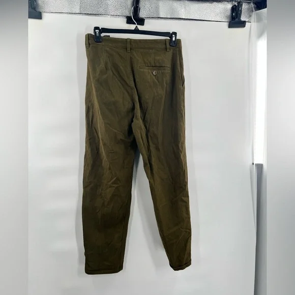 COS green khaki pants trousers size 8 - Picture 4 of 8